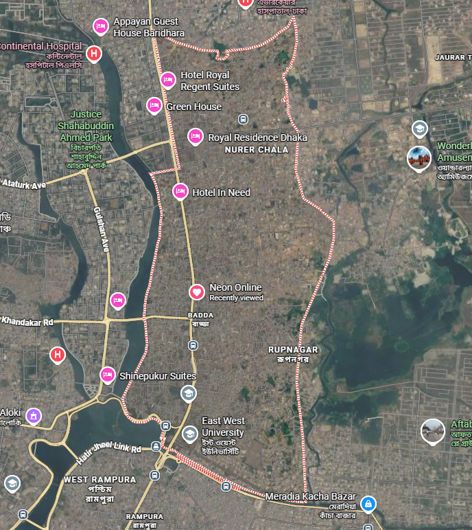 Badda Map